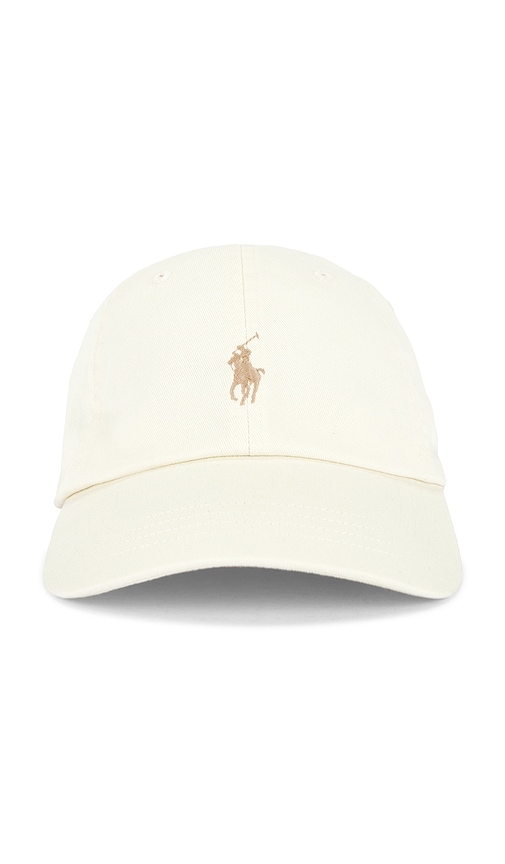 Polo Ralph Lauren Chino Sport Cap in Parchment Cream
