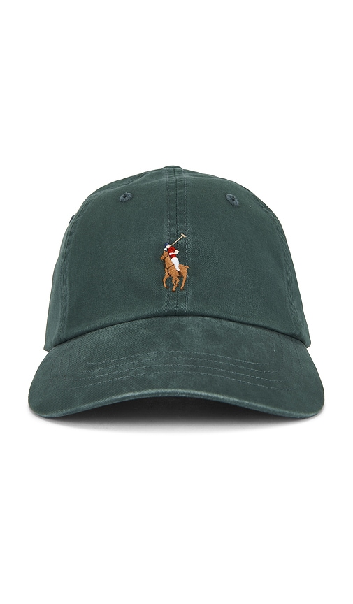 Polo Ralph Lauren Classic Sport Cap With Leather Strap in Charter
