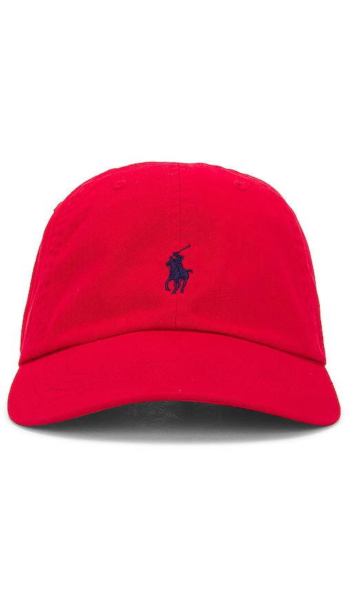 Product image of Polo Ralph Lauren Chino Cap in Rl 2000 Red. Click to view full details