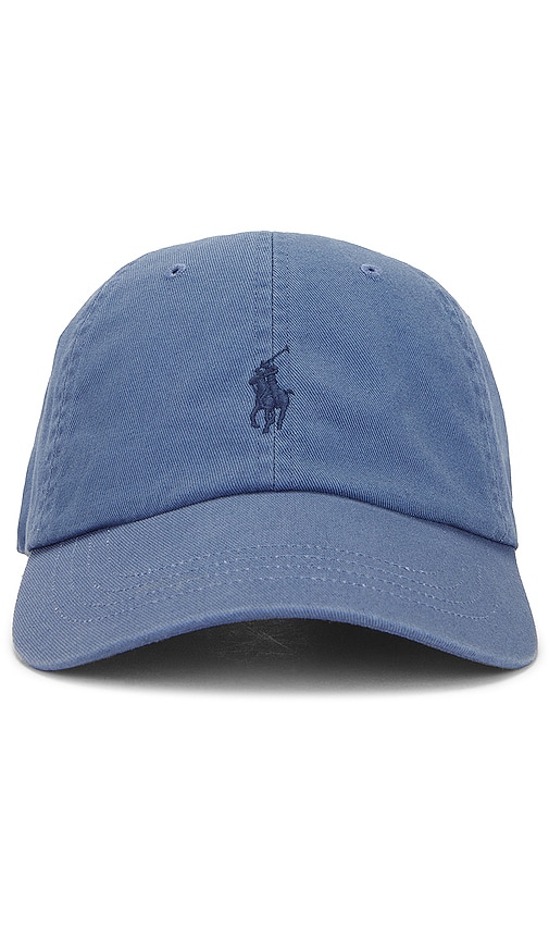 Shop Polo Ralph Lauren Chino Cap In Blue
