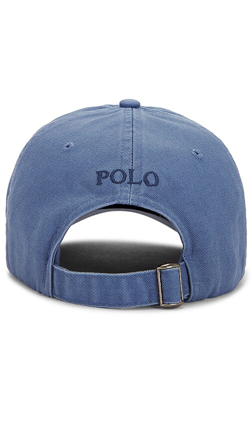 Shop Polo Ralph Lauren Chino Cap In Blue