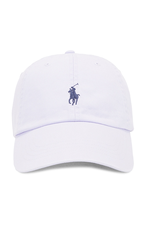 Purple ralph lauren polo hat deals