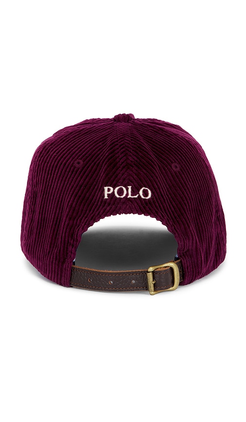 Shop Polo Ralph Lauren Cap In Ruby