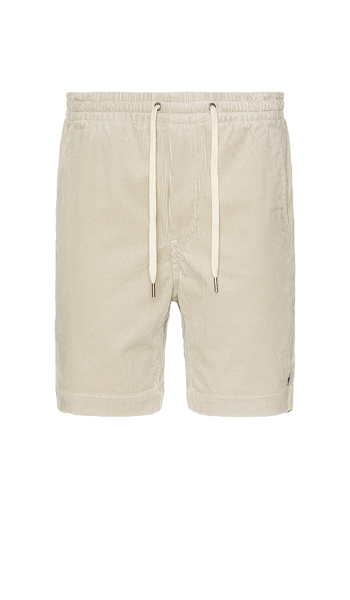 Polo Ralph Lauren Corduroy Prepster Short in Khaki Stone