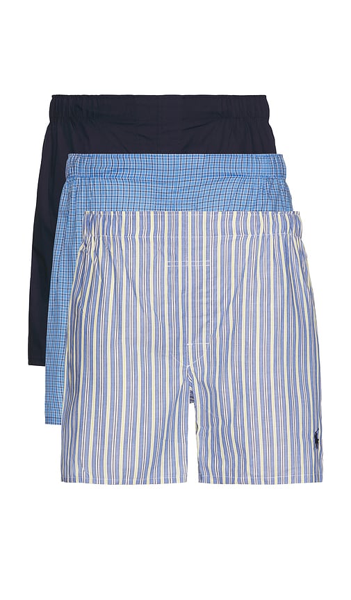 Polo Ralph Lauren Classic Fit Cotton Boxer 3 Pack