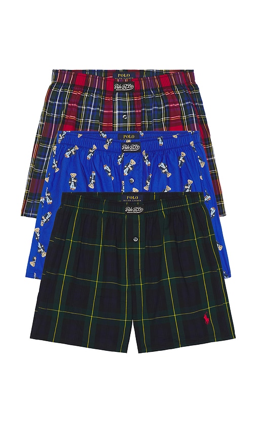 Polo Ralph Lauren 3 Pack Woven Boxer
