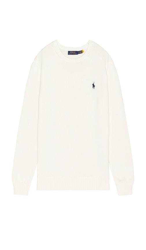 Polo Ralph Lauren Shaker Sweater In White