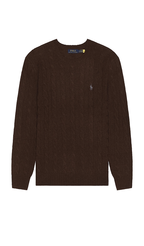 Polo Ralph Lauren Sweater In Brown
