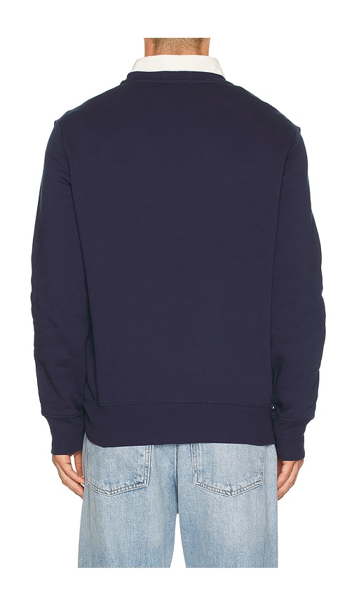 Polo Ralph Lauren Long Sleeve Fleece Society Bear Crewneck Sweatshirt In Multi