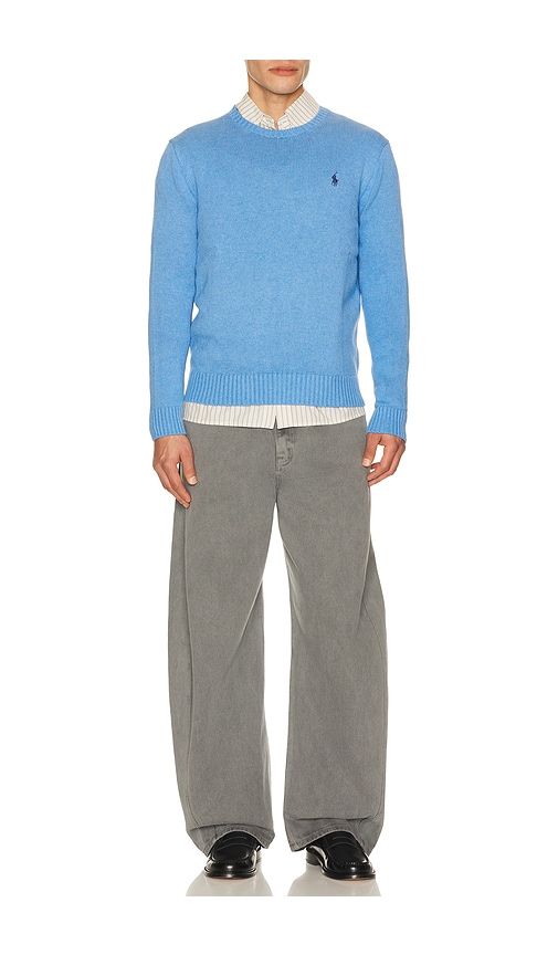  Polo Ralph Lauren Strick In Royal. Größe M. Also In L. 