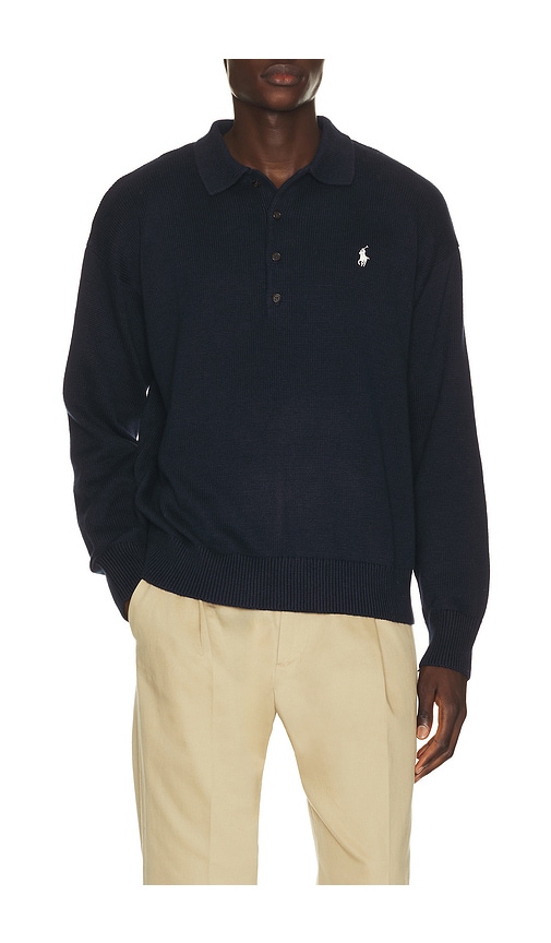 Polo Ralph Lauren Cotton Blend Novelty Flag 4-Button Placket Pullover Sweater | Thumbnail 7 Polo Ralph Lauren Cotton Blend Novelty Flag 4-Button Placket Pullover Sweater | Thumbnail 7