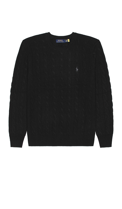 Polo Ralph Lauren Cable Sweater in Polo Black