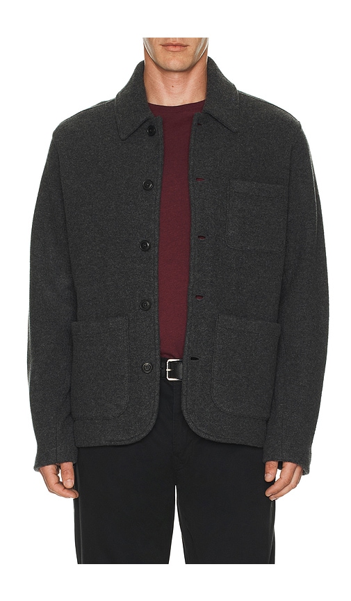 Polo Ralph Lauren Brushed Double Knit Chore Jacket