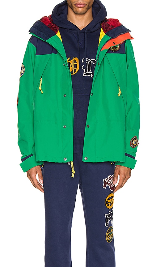 Cotton Nylon Blend Anorak