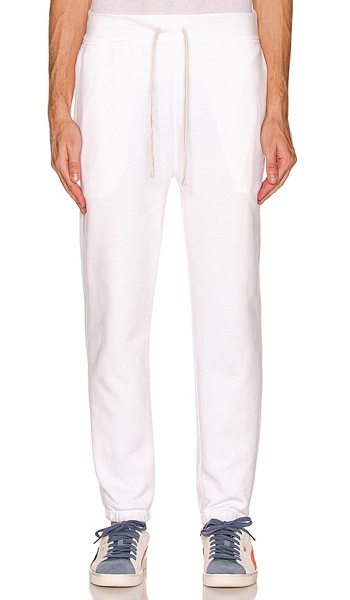 Polo Ralph Lauren Fleece Pant Relaxed in White