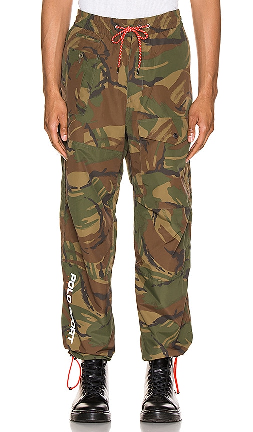 polo army fatigue cargo pants