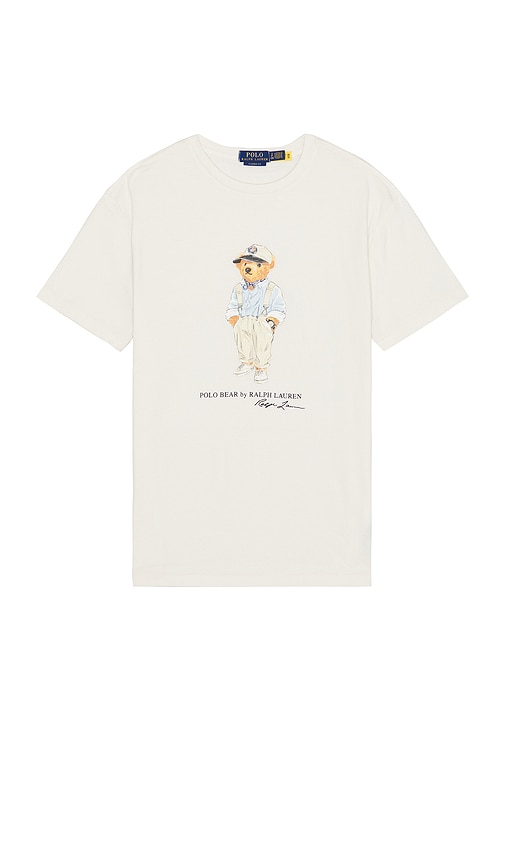 Polo Ralph Lauren Bear Tee in Deckwash White