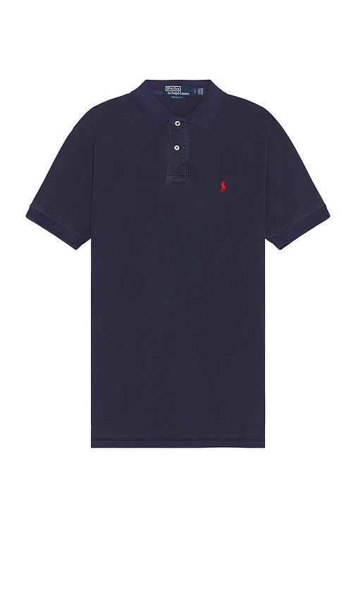 Shop Polo Ralph Lauren Weathered Polo In Navy