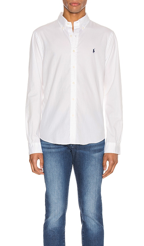 long sleeve ralph lauren button up