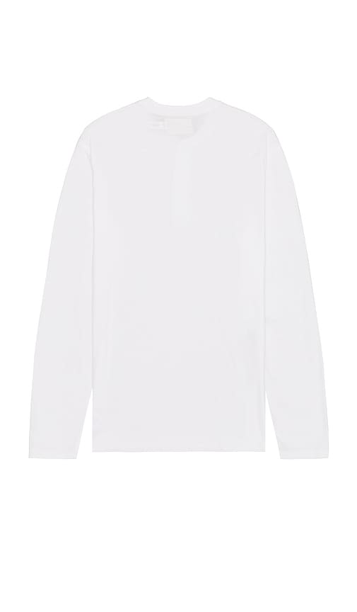 Shop Polo Ralph Lauren Long Sleeve Henley In White