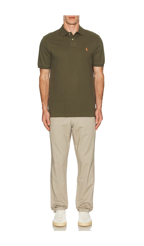 Polo Ralph Lauren Ralph Lauren Slim Fit Polo T Shirt Green In Olive