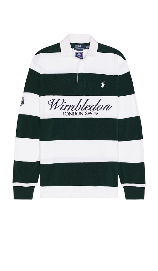 Wimbledon Terry Graphic Rugby Shirt