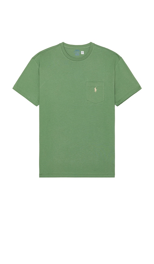 Polo Ralph Lauren Short Sleeve Crewneck Pocket T-Shirt in Fatigue