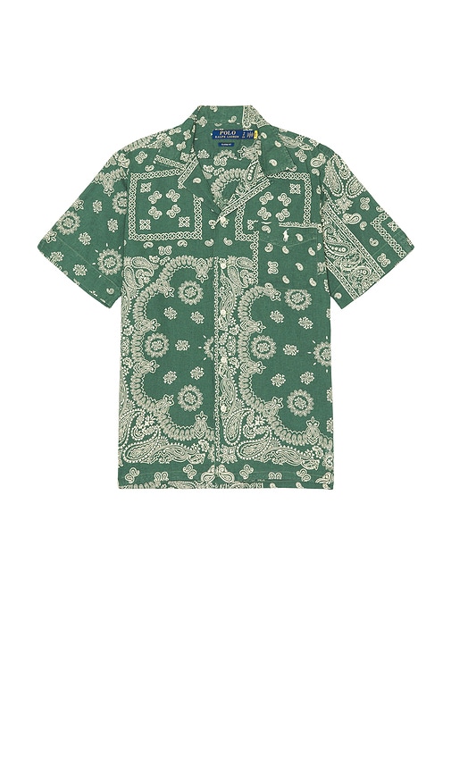 POLO RALPH LAUREN ワンショルタ フィットウエスト マキシトレス ベルテッド コットン オックスフォード シャツドレス （ロング