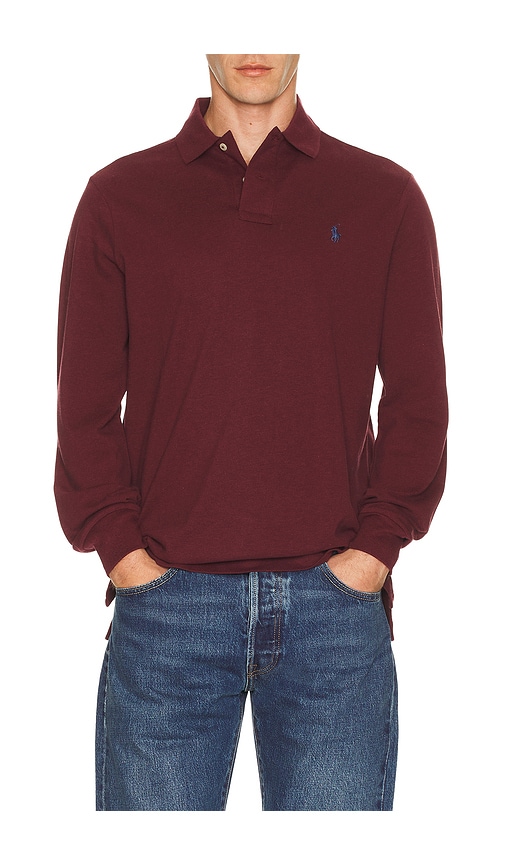 Polo Ralph Lauren Long Sleeve Mesh Polo