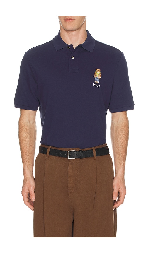 Polo Ralph Lauren Short Sleeve Basic Mesh Novelty Bear Polo