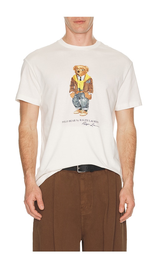 Polo Ralph Lauren Short Sleeve Graphic Novelty Bear T-Shirt