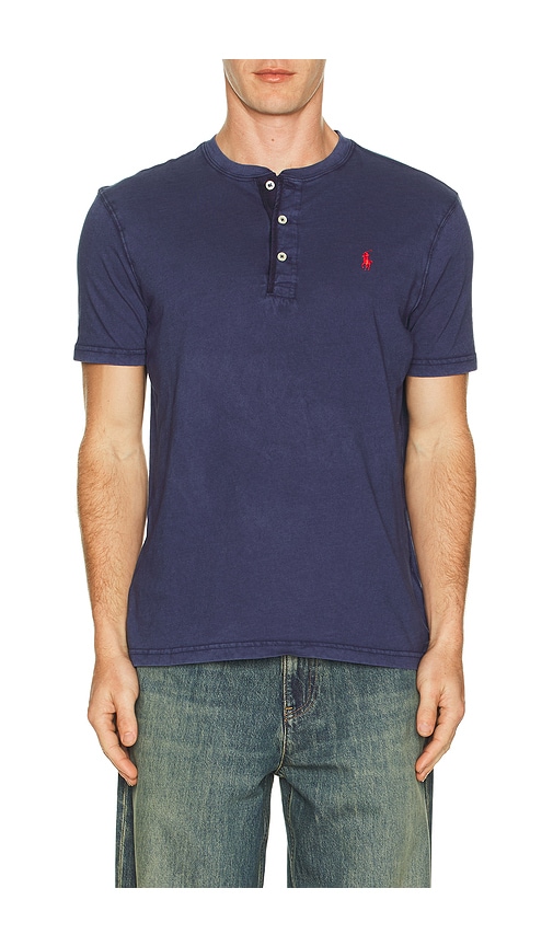 Polo Ralph Lauren Short Sleeve Slub Jersey Henley Tee