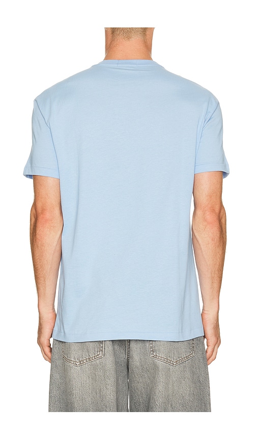 Polo Ralph Lauren Short Sleeve Jersey Knit Novelty Summer Bear Tee In Blue