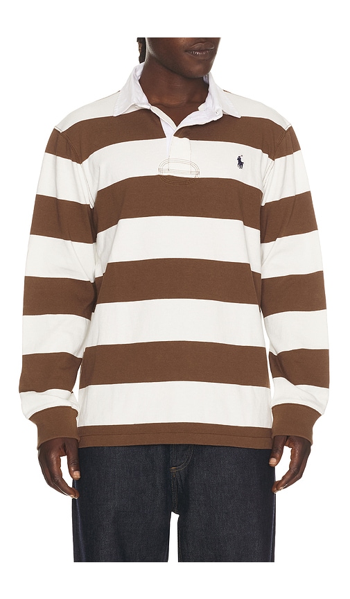 Polo Ralph Lauren Long Sleeve Iconic Rugby Stripe Polo
