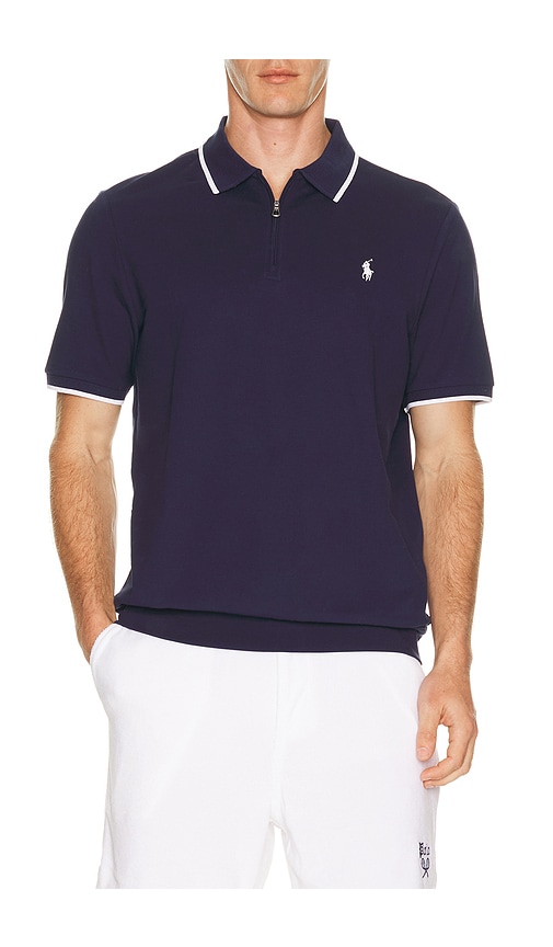 Polo Ralph Lauren Short Sleeve Half Zip Polo en Blue Taille M Also en S L XL1X XXL2X 141 €