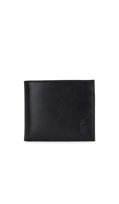 Polo Ralph Lauren Burnished Leather Billfold Wallet