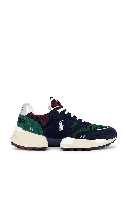 Polo Ralph Lauren Mesh Sneaker In Multi