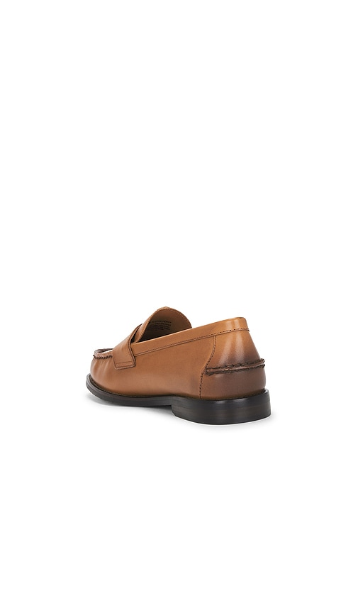  Polo Ralph Lauren Alston Leather Penny Loafer In Brown. Size 8. Also In 8.5, 9, 9.5, 10, 10.5, 11, 12, 13. 