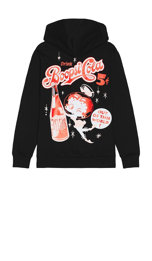 Philcos Betty Boop Soda Hoodie In Animal Print