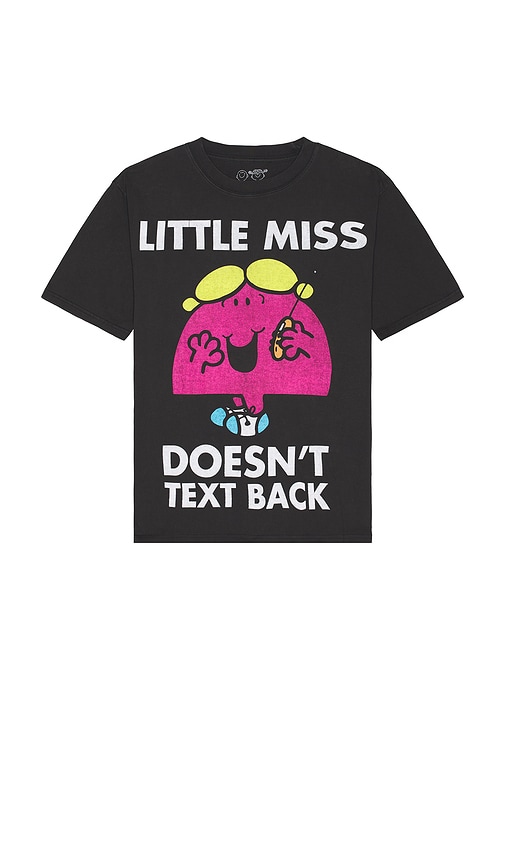 Philcos Little Miss Doesn't Text Back Tee In Black