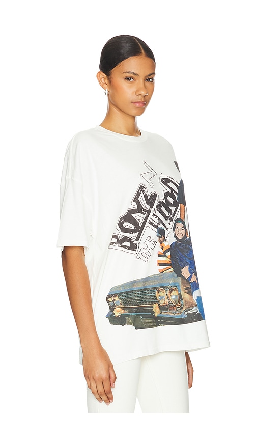 Shop Philcos Boyz N The Hood Car Lean Boxy Tee In Ivory