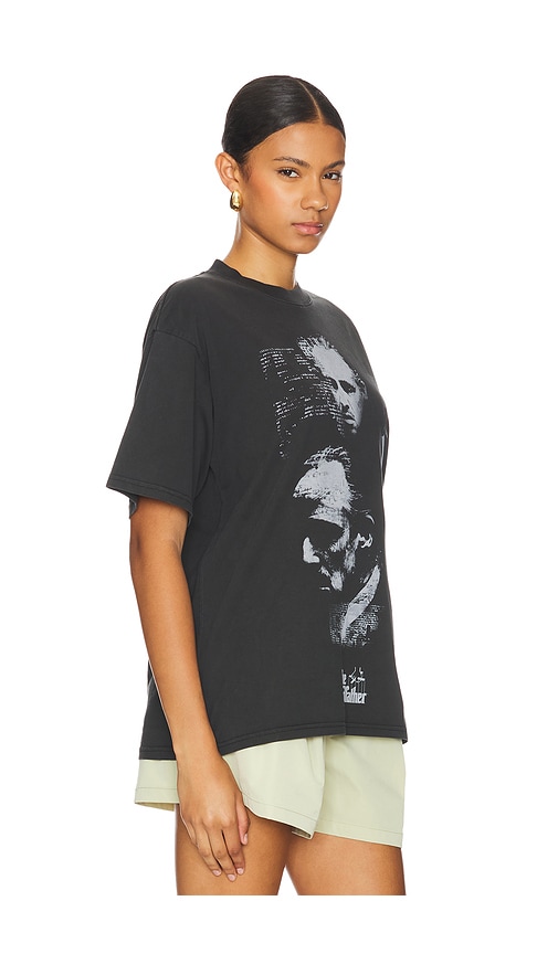 Shop Philcos Godfather Collage Boxy Tee In Black