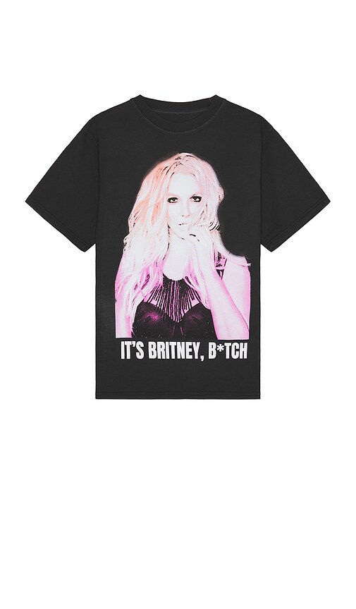 Shop Philcos It's Britney Boxy Tee In 黑色