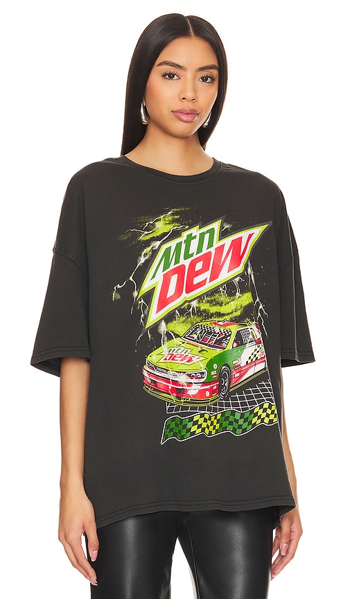 Shop Philcos Mountain Dew Racing Oversized Tee In 黑色