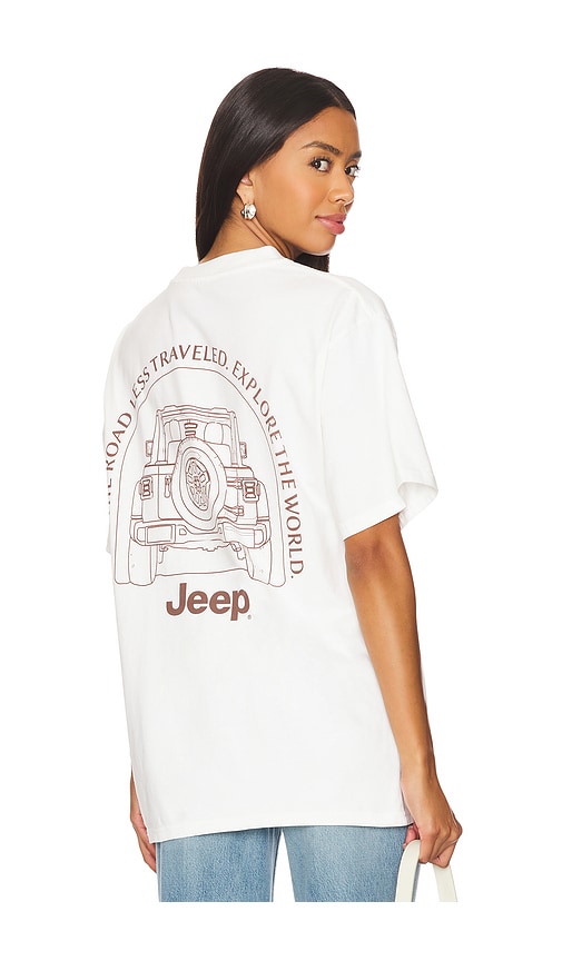 PHILCOS JEEP ROAD LESS TRAVELED BOXY TEE 