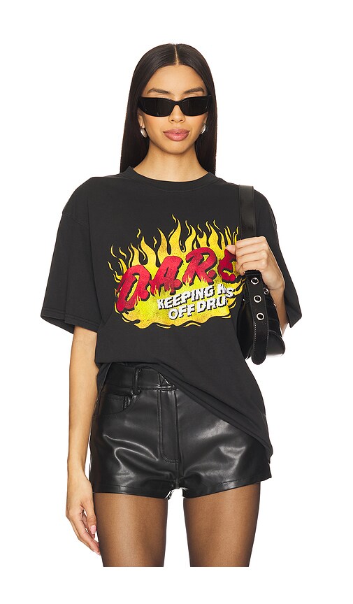 D.A.R.E. Fire Boxy Tee