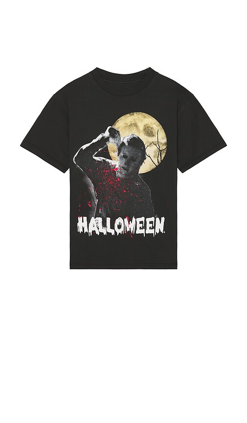 Philcos Halloween Moon Boxy Tee In 黑色