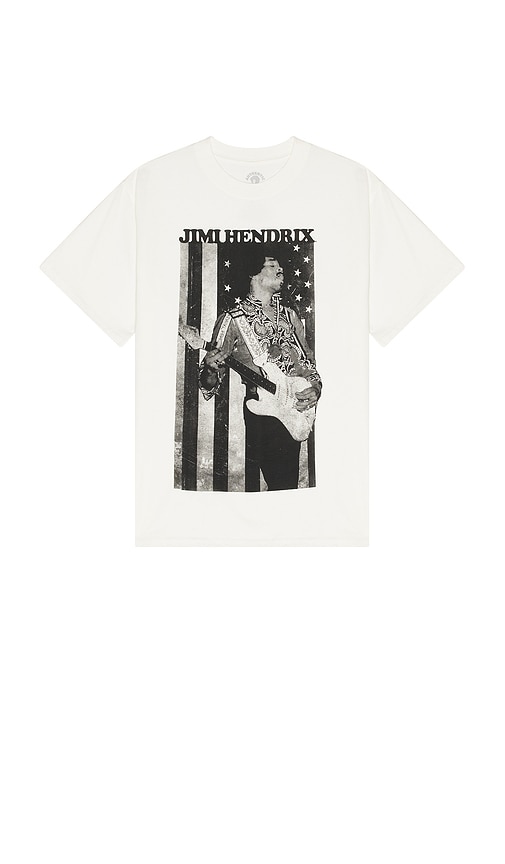 Philcos Jimi Hendrix Usa Boxy Tee In 素色
