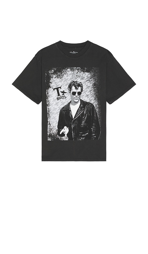 Philcos Grease T-birds Boxy Tee In 黑色