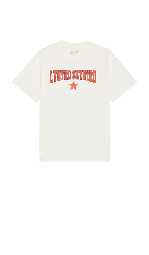 Philcos Lynyrd Skynyrd Jersey Boxy Tee In Cream